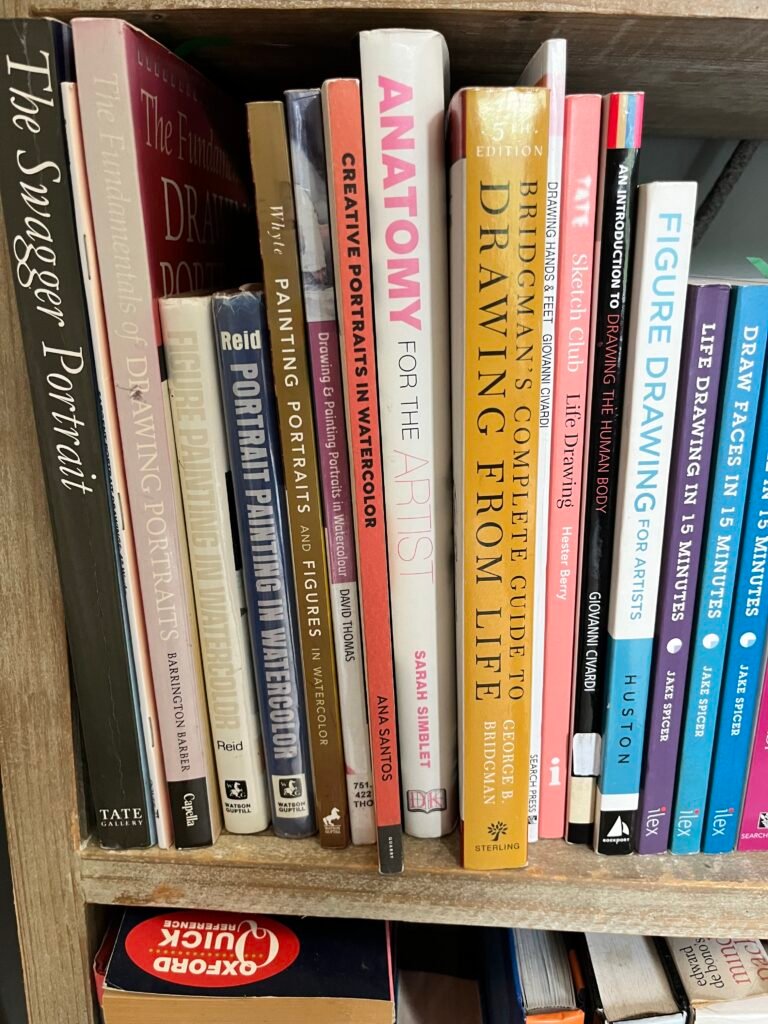 Damian's bookshelf