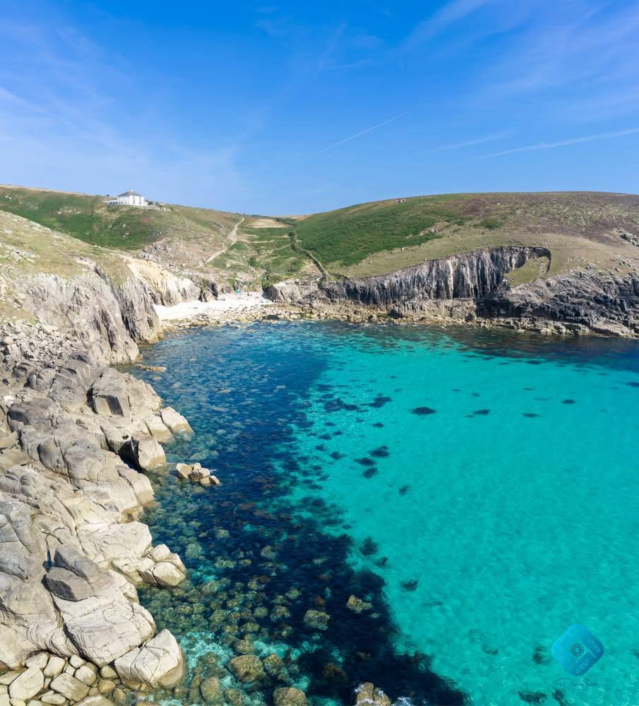 Kat’s reference photograph of the cove