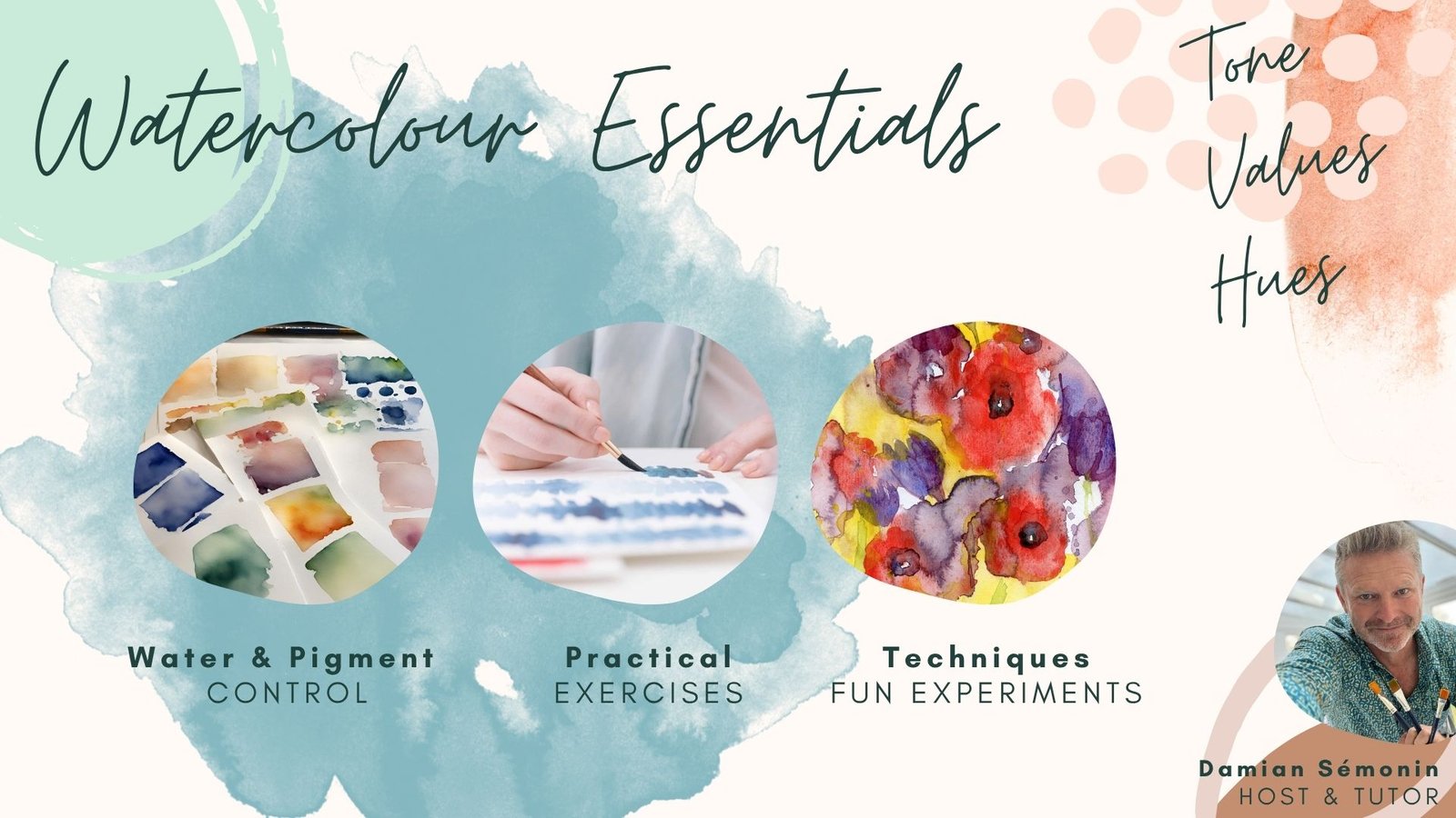 Watercolour Essentials for Young Artists (ages 8–12)