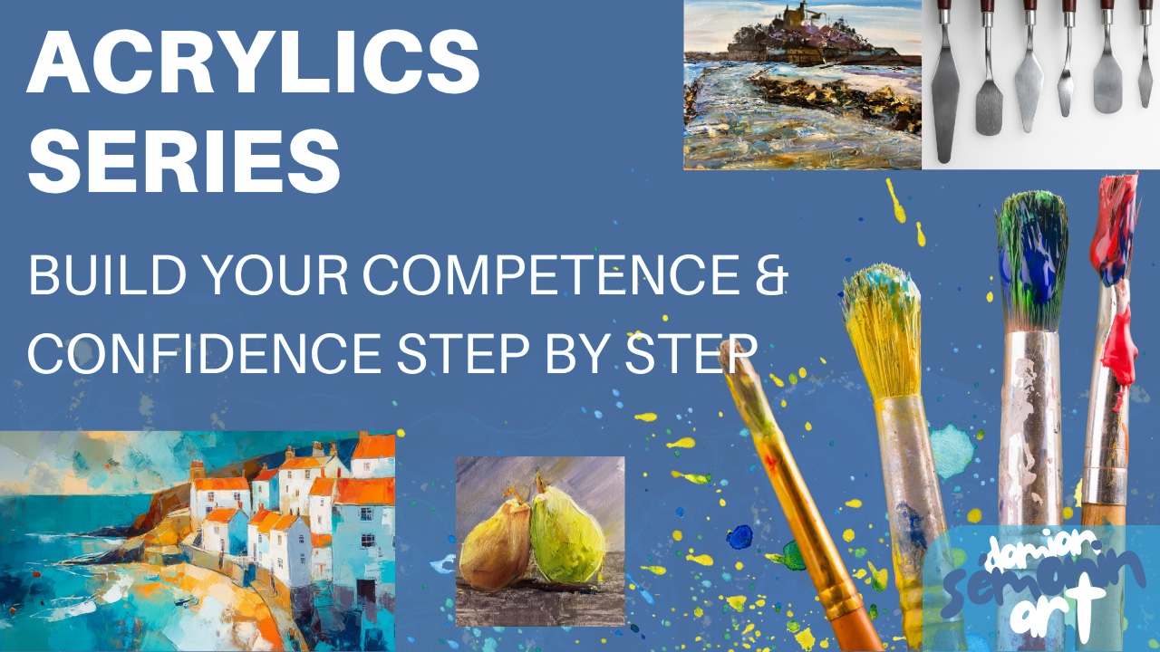 Acrylics & Mixed Media Club · Series 1 — November & December