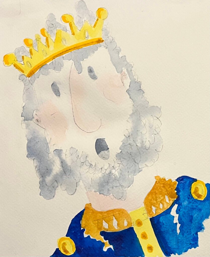 Damian Sémonin, Children's Book Character Illustration, King dev